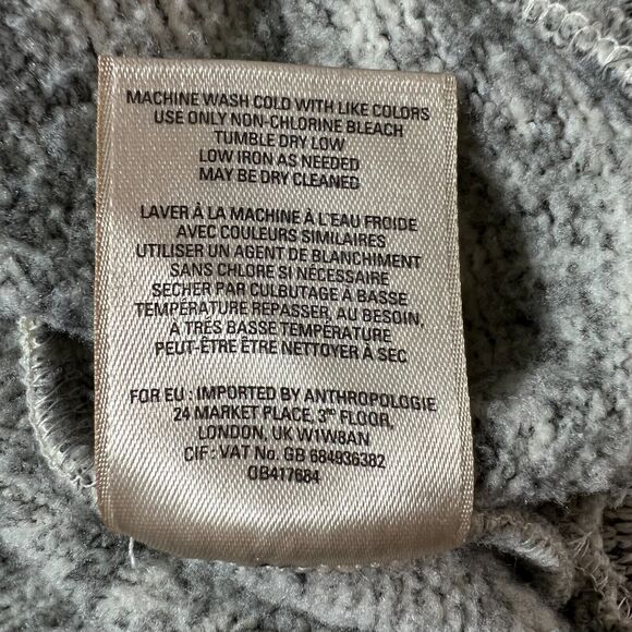 Anthropologie Saturday Sunday Womens Sz XS Cowl Neck Pullover Sweater Sweatshirt - Picture 8 of 8